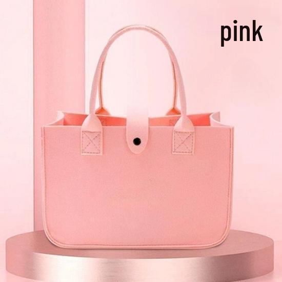 Мультяшная войлочная сумка-тоут - Идеально для банкетов, дней рождений и праздников полнолуния